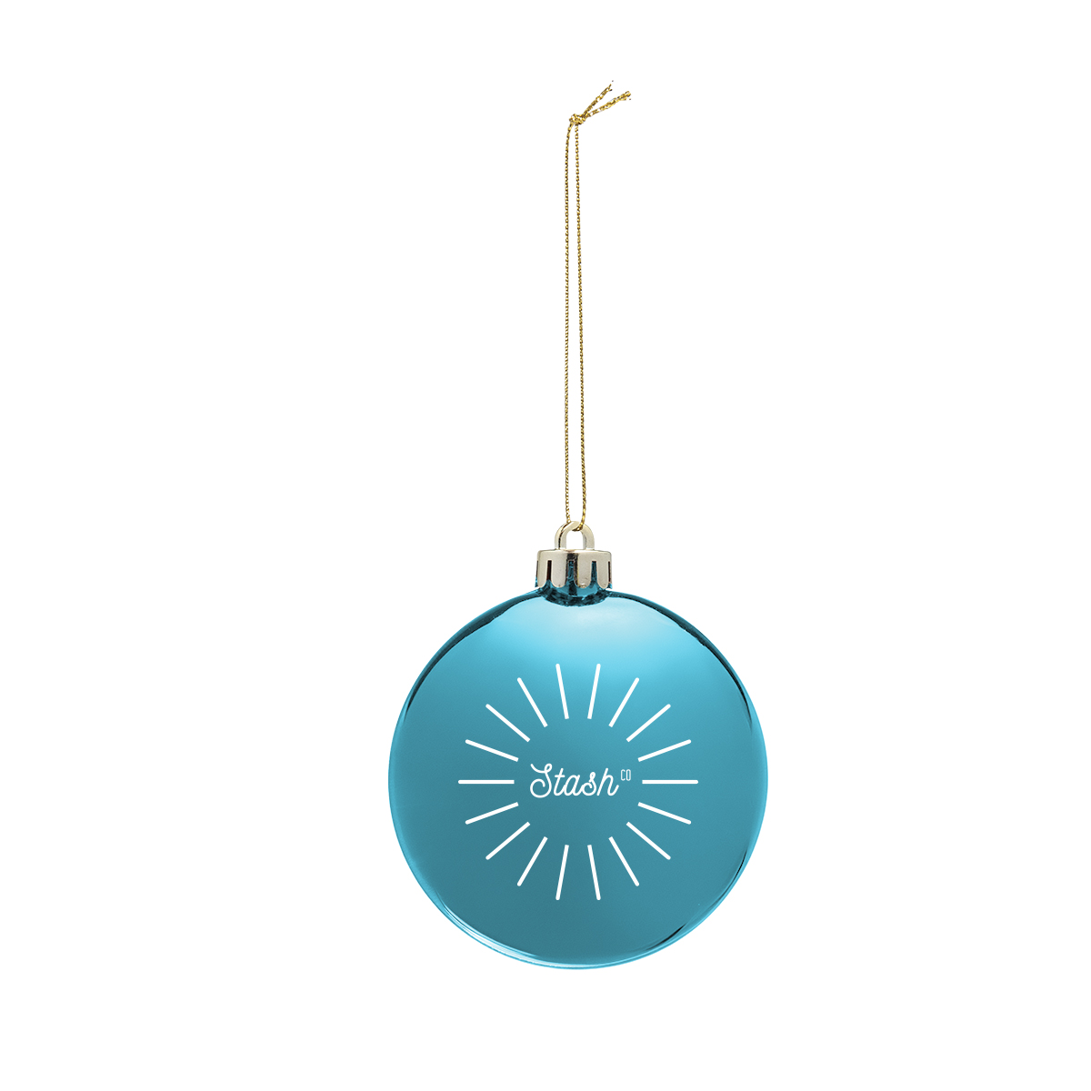 Chrome Round Disk Ornament 1