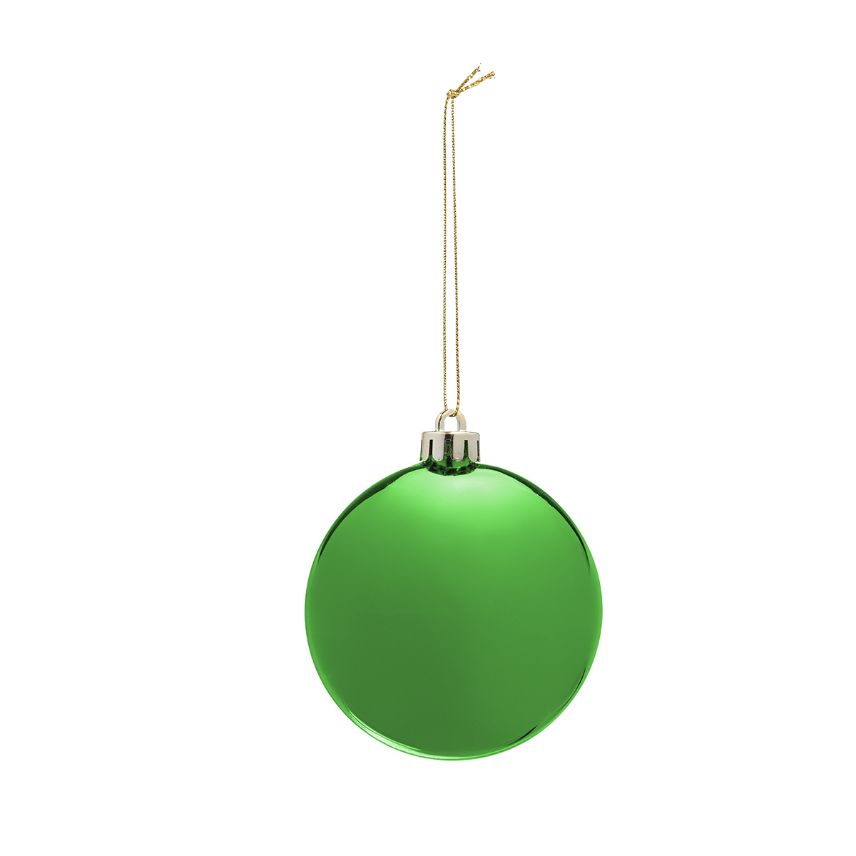 Chrome Round Disk Ornament 1
