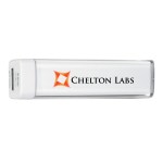Ul Listed 2200 Mah Charge-it-up Power Bank 2.0 - 26502UL WHT Digibrite Ul Listed 2200 Mah Charge-it-up Power Bank 2.0 - 26502UL WHT Digibrite