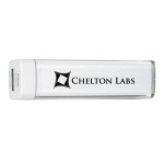 Ul Listed 2200 Mah Charge-it-up Power Bank 2.0 - 26502UL WHT Silkscreen Ul Listed 2200 Mah Charge-it-up Power Bank 2.0 - 26502UL WHT Silkscreen