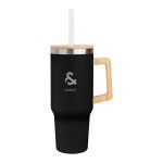 40 Oz. Carolina Intrepid Recycled Stainless Steel Tumbler - 50416 BLKBAM Laser 40 Oz. Carolina Intrepid Recycled Stainless Steel Tumbler - 50416 BLKBAM Laser