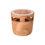 Woodgrain Wireless Charging Pad And Speaker 2.0 2 Woodgrain Wireless Charging Pad And Speaker 2.0 2