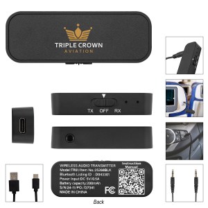 Wireless Audio Transmitter & Receiver 1 Wireless Audio Transmitter & Receiver 1