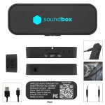 Wireless Audio Transmitter & Receiver - 25268 BLK Padprint Wireless Audio Transmitter & Receiver - 25268 BLK Padprint