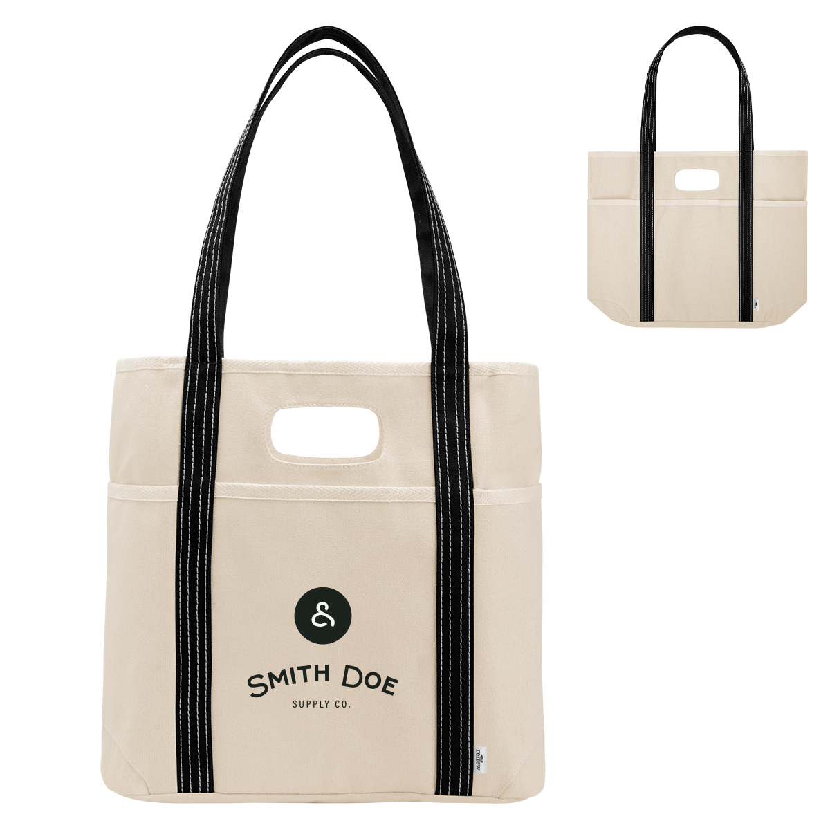 Farm Stand 14 Oz. Cotton Canvas Dual Handle Tote Bag 1