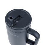 40 Oz. Cutter & Buck® Recycled Stainless Steel Tumbler - 50168 NAV Straw 40 Oz. Cutter & Buck® Recycled Stainless Steel Tumbler - 50168 NAV Straw