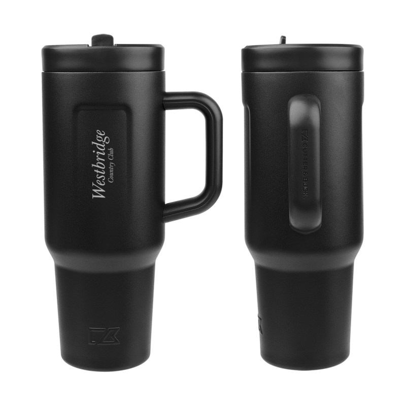 40 Oz. Cutter & Buck® Recycled Stainless Steel Tumbler 1 40 Oz. Cutter & Buck® Recycled Stainless Steel Tumbler 1