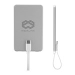 3,000 Mah Mag Max Power Bank - 25637 SIL Laser 3,000 Mah Mag Max Power Bank - 25637 SIL Laser