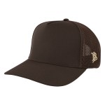 Branded Bills 545-02t Bare Curved Trucker Cap - 15094 BRN Blank Branded Bills 545-02t Bare Curved Trucker Cap - 15094 BRN Blank