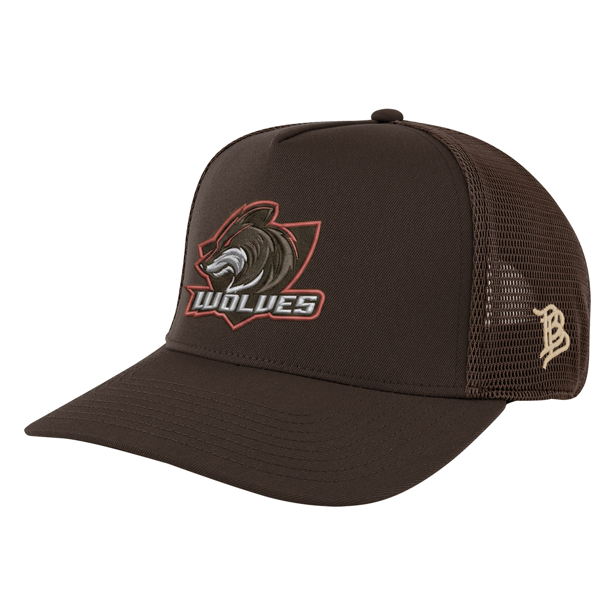 Branded Bills 545-02t Bare Curved Trucker Cap 1