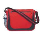 Messenger Bag With Matching Striped Handle - 3099 ROY Blank Messenger Bag With Matching Striped Handle - 3099 ROY Blank