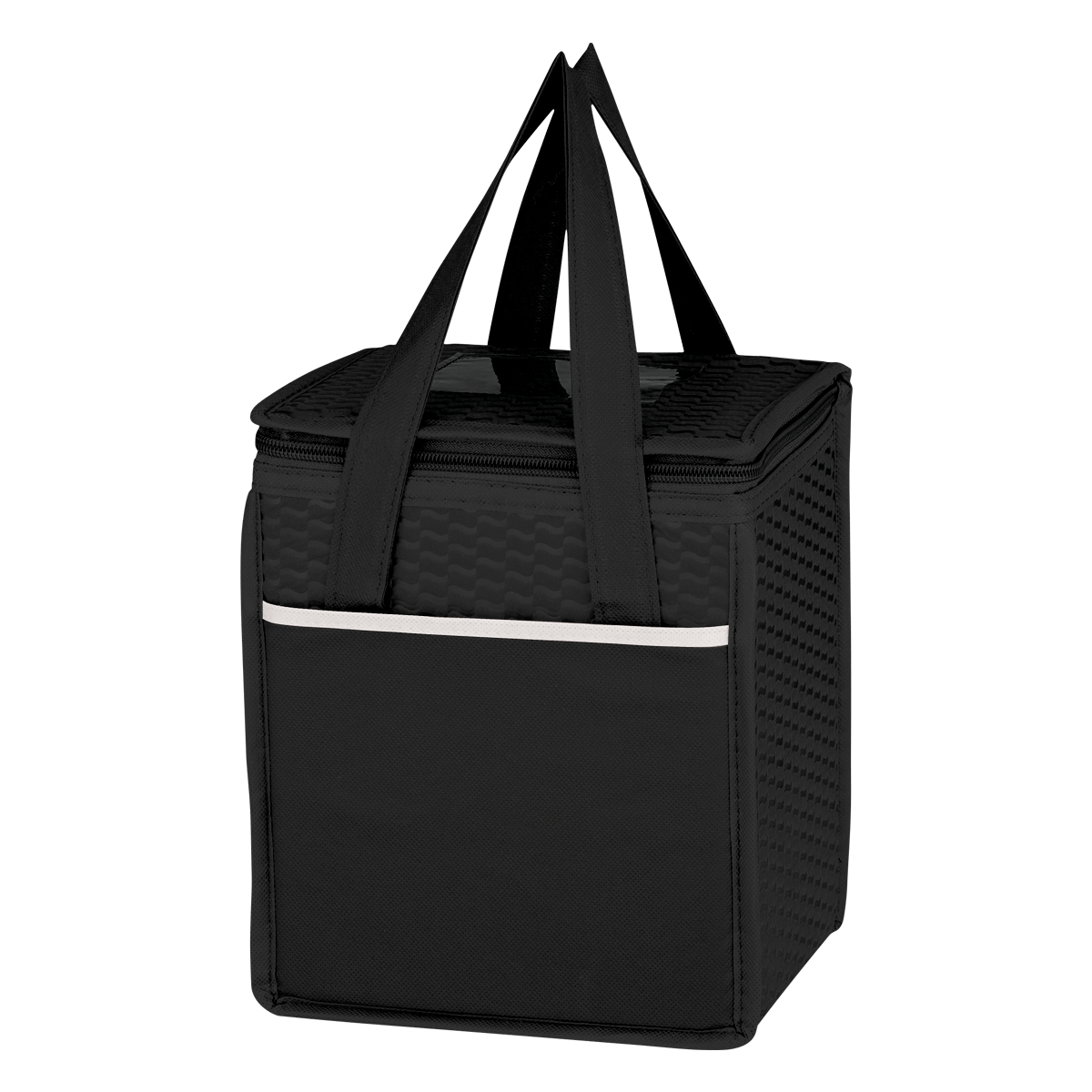 Non-woven Wave Design Kooler Lunch Bag 1