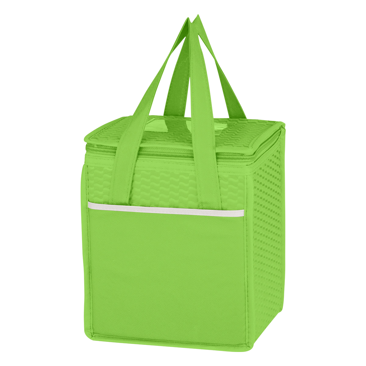 Non-woven Wave Design Kooler Lunch Bag 1