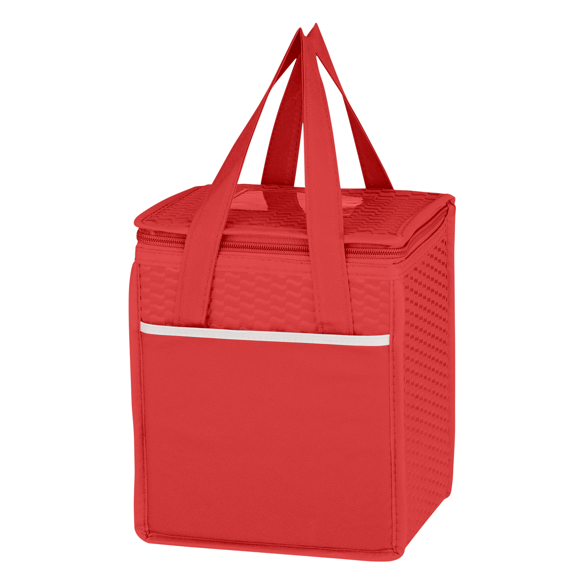 Non-woven Wave Design Kooler Lunch Bag 1