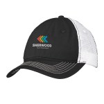 District® Mesh Back Cap - DT607 redwhite Embroidery District® Mesh Back Cap - DT607 redwhite Embroidery