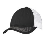 District® Mesh Back Cap - DT607 blackwhite Embroidery District® Mesh Back Cap - DT607 blackwhite Embroidery