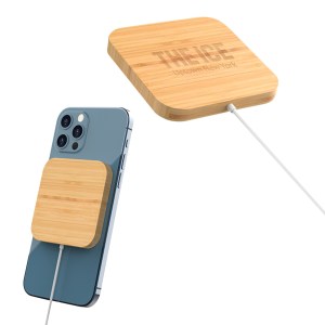 Mag Max Bamboo Magnetic Wireless Charger 1 Mag Max Bamboo Magnetic Wireless Charger 1