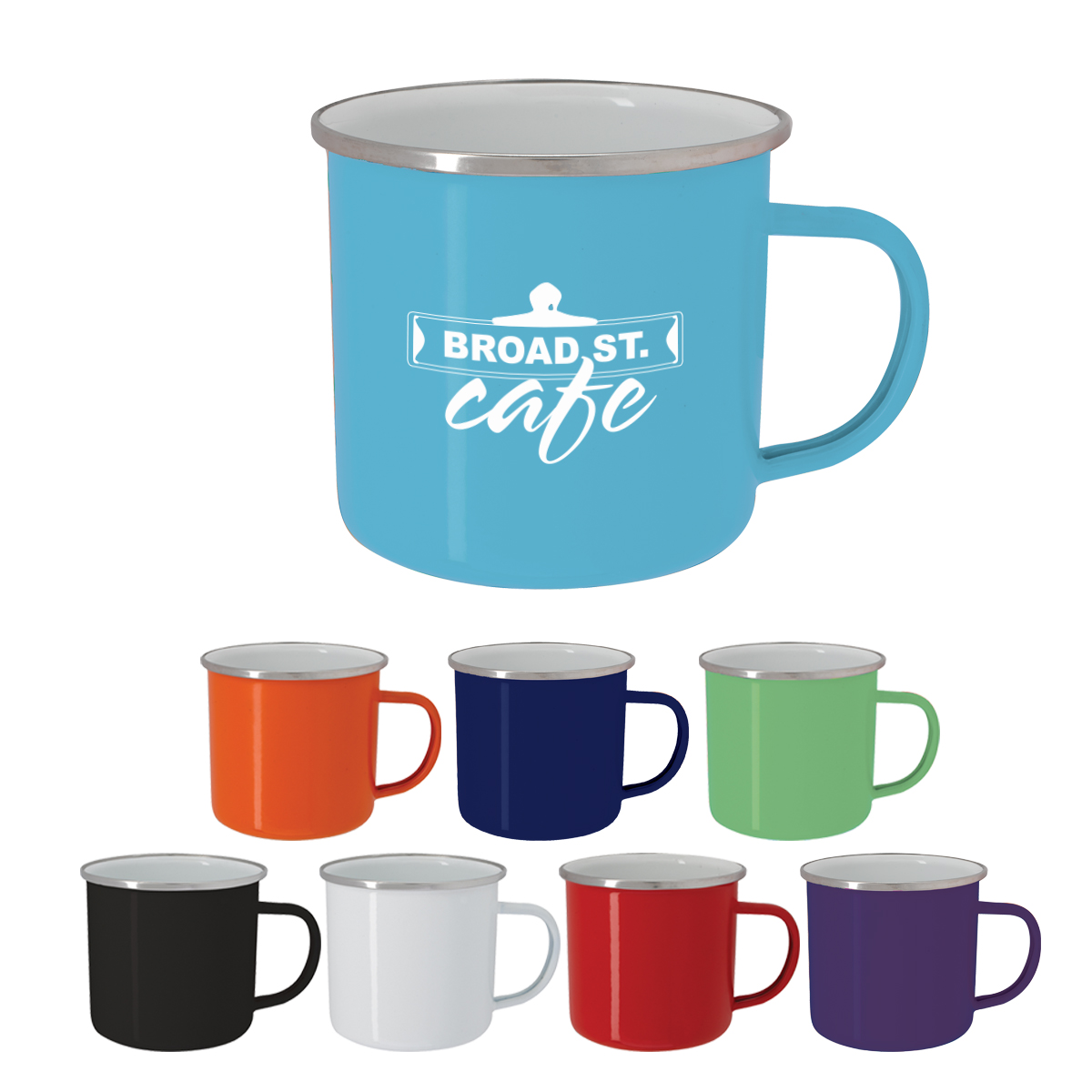 16 Oz. Enamel Campfire Mug 1