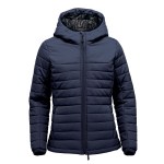Stormtech Nautilus Women's Quilted Hoody - QXH1W Navy Blank Stormtech Nautilus Women's Quilted Hoody - QXH1W Navy Blank