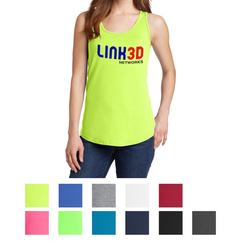 Port & Company® Ladies Core Cotton Tank Top 1 Port & Company® Ladies Core Cotton Tank Top 1