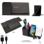 Wireless Charging Desk Organizer With Dry Erase Board 2 Wireless Charging Desk Organizer With Dry Erase Board 2