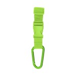 Adjustable Buckle Strap With Carabiner - 20110 GRA Blank Adjustable Buckle Strap With Carabiner - 20110 GRA Blank