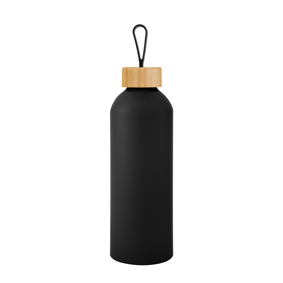 25 Oz. Blaire Recycled Aluminum Bottle With Bamboo Lid And Carry Handle 1