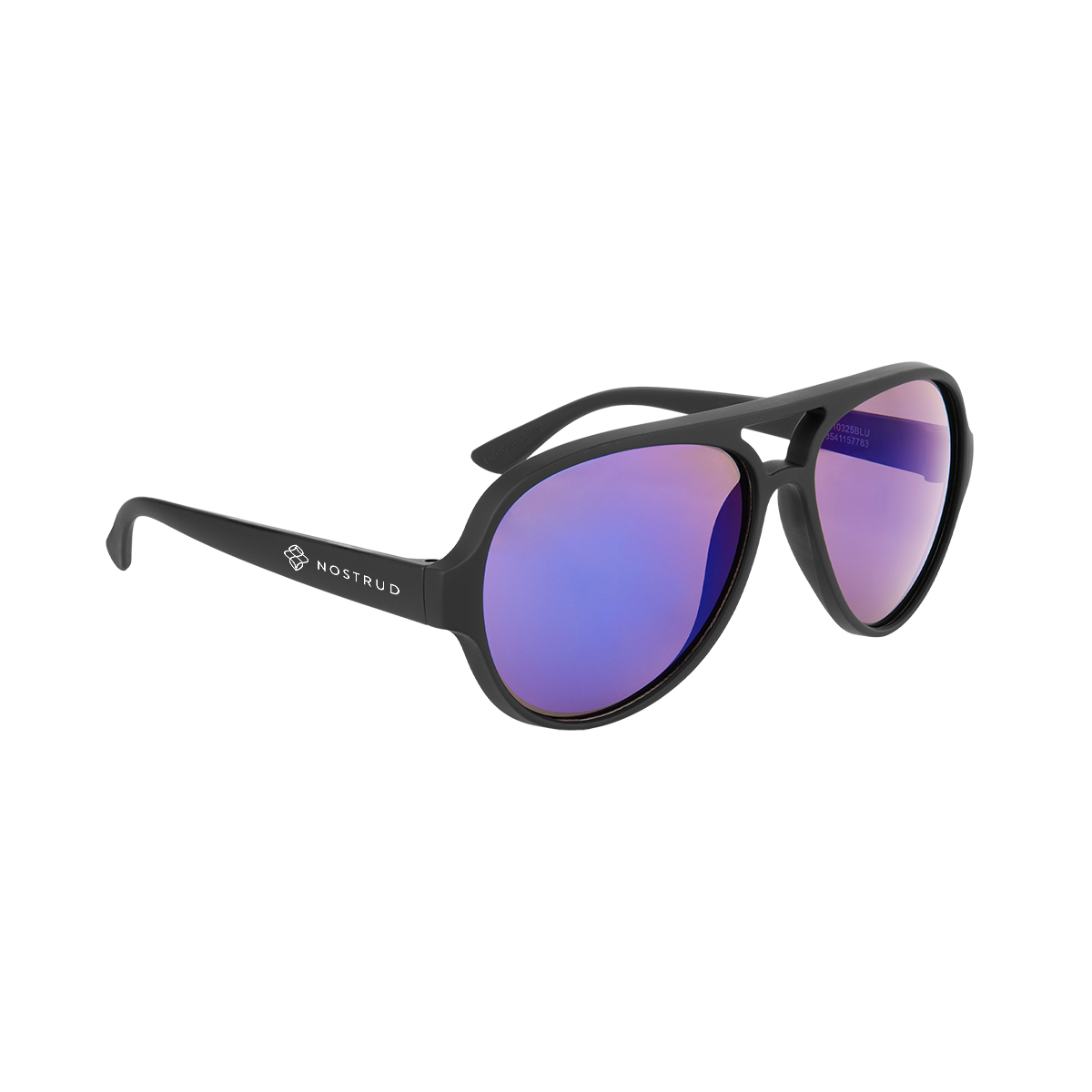 Rubberized Recycled Frame Aviator Sunglasses 1