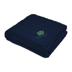 Cable Knit Rpet Chenille Blanket - 8083 NAV Embroidery Cable Knit Rpet Chenille Blanket - 8083 NAV Embroidery