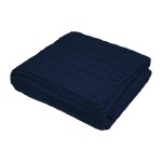 Cable Knit Rpet Chenille Blanket - 8083 NAV Blank Cable Knit Rpet Chenille Blanket - 8083 NAV Blank