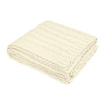 Cable Knit Rpet Chenille Blanket 2 Cable Knit Rpet Chenille Blanket 2
