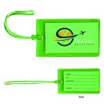 Jelly Luggage Tag - 9754 TRNGRN Digibrite Jelly Luggage Tag - 9754 TRNGRN Digibrite
