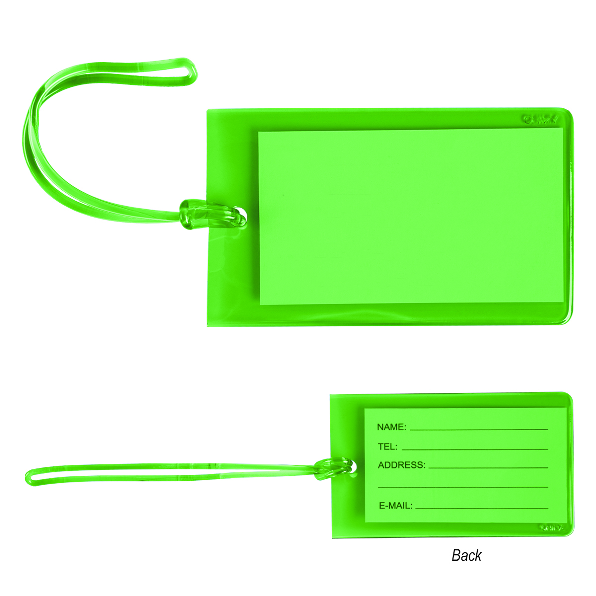 Jelly Luggage Tag 1
