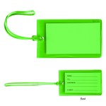 Jelly Luggage Tag - 9754 TRNGRN Blank Jelly Luggage Tag - 9754 TRNGRN Blank
