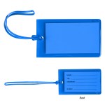 Jelly Luggage Tag - 9754 TRNROY Blank Jelly Luggage Tag - 9754 TRNROY Blank
