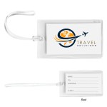 Jelly Luggage Tag - 9754 TRNCLR Digibrite Jelly Luggage Tag - 9754 TRNCLR Digibrite