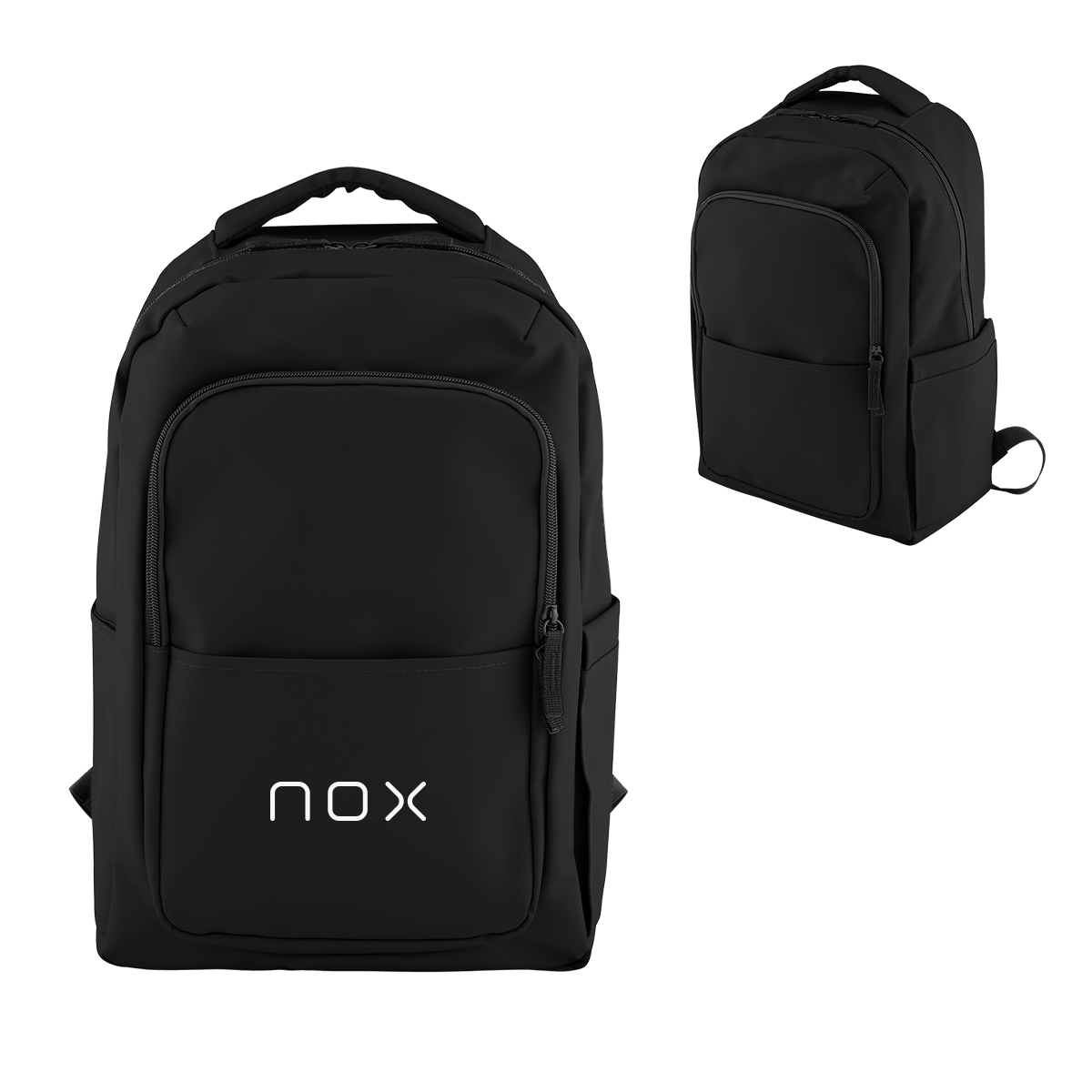 Hudson Leatherette Laptop Backpack 1