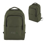 Hudson Leatherette Laptop Backpack - 35192 OLV Embroidery Hudson Leatherette Laptop Backpack - 35192 OLV Embroidery