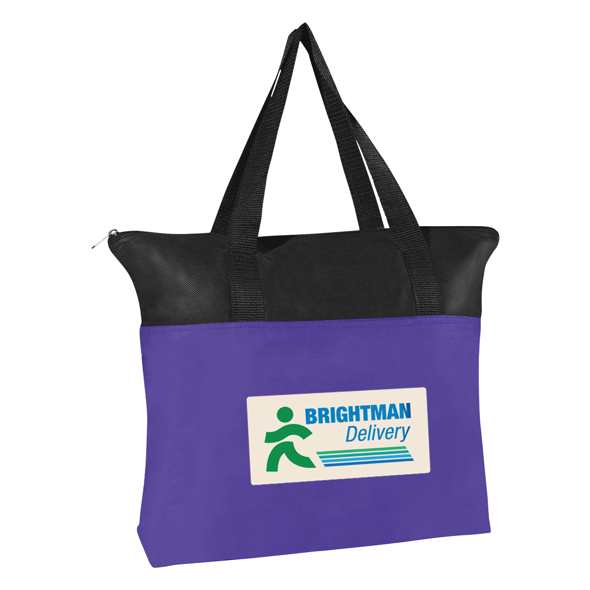 Non-woven Zippered Tote Bag 1