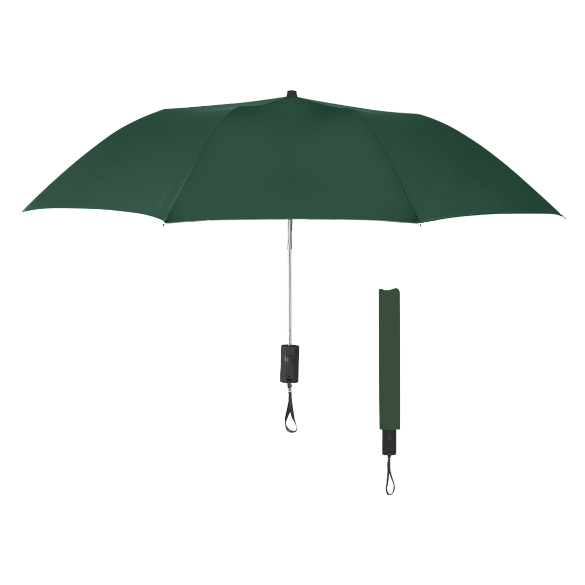 44" Arc Automatic Open Telescopic Folding Umbrella 1