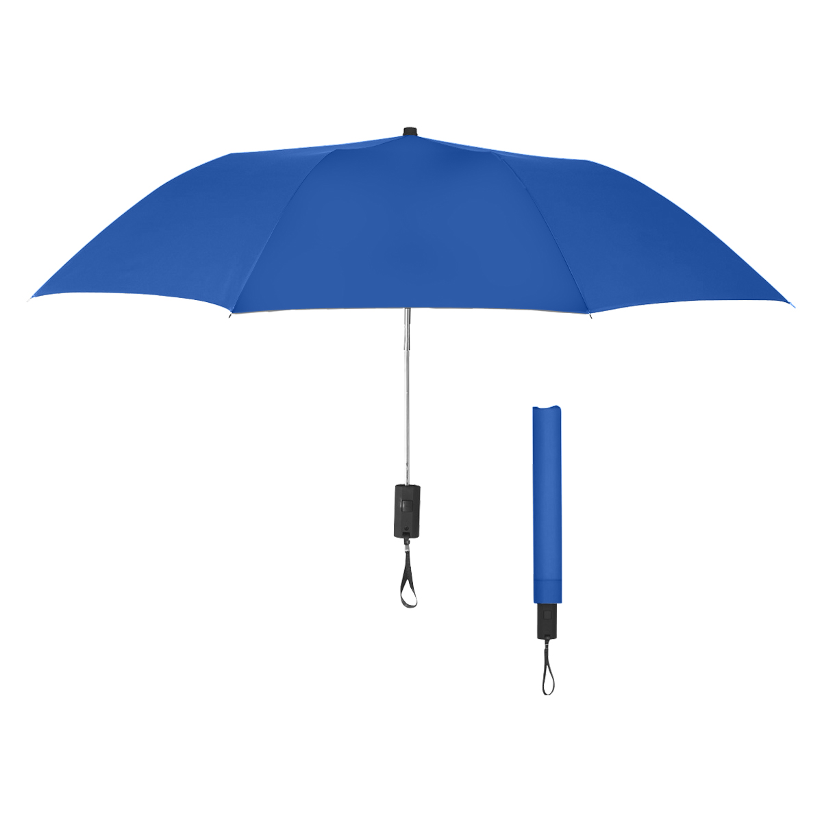 44" Arc Automatic Open Telescopic Folding Umbrella 1
