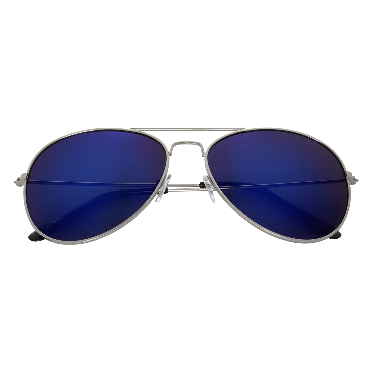 Color Mirrored Aviator Sunglasses 1