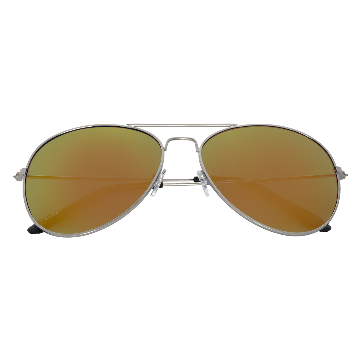Color Mirrored Aviator Sunglasses 1