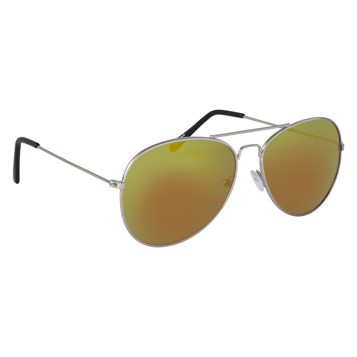 Color Mirrored Aviator Sunglasses 1