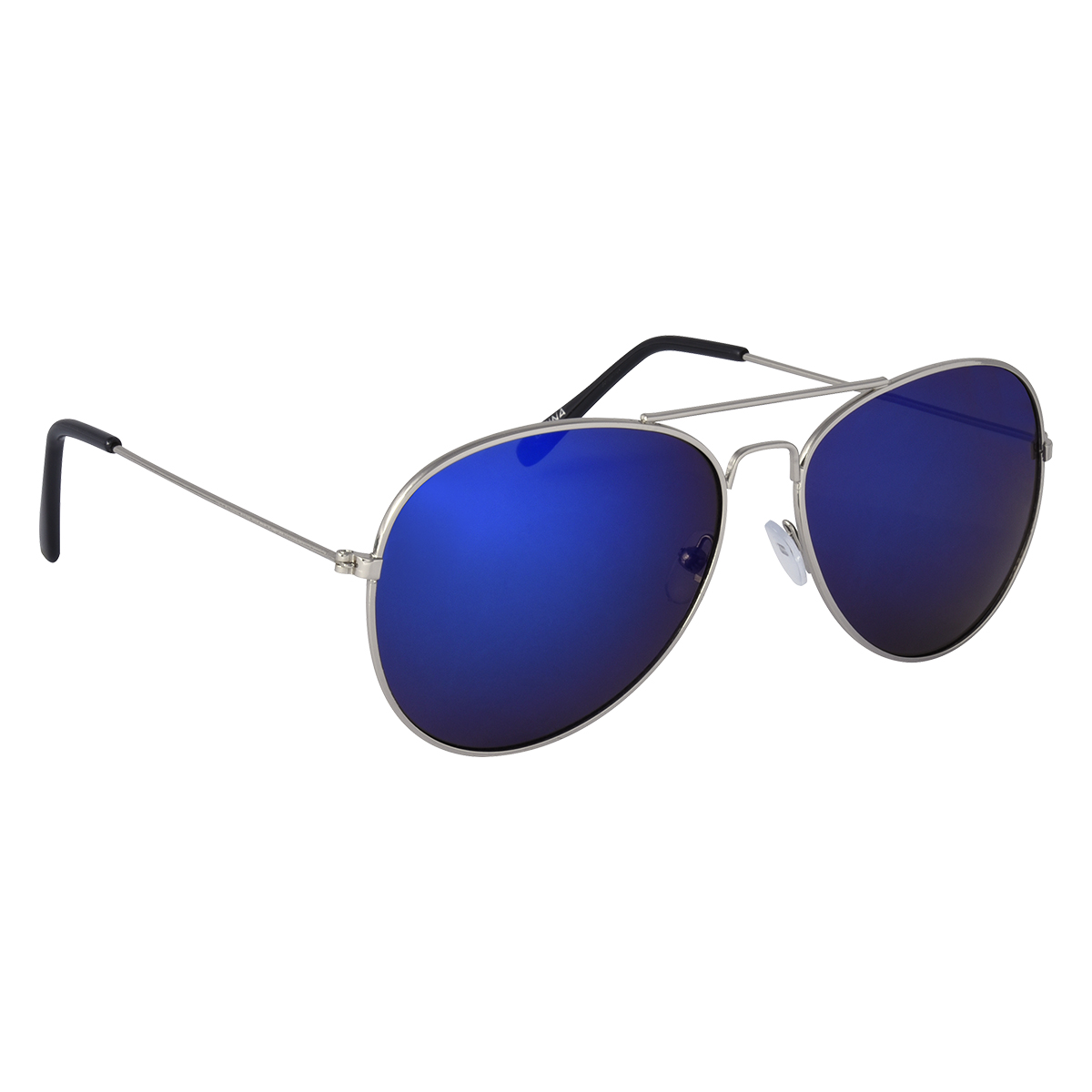 Color Mirrored Aviator Sunglasses 1