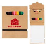 12-piece Colored Pencil Set - 11222 NAT Silkscreen 12-piece Colored Pencil Set - 11222 NAT Silkscreen