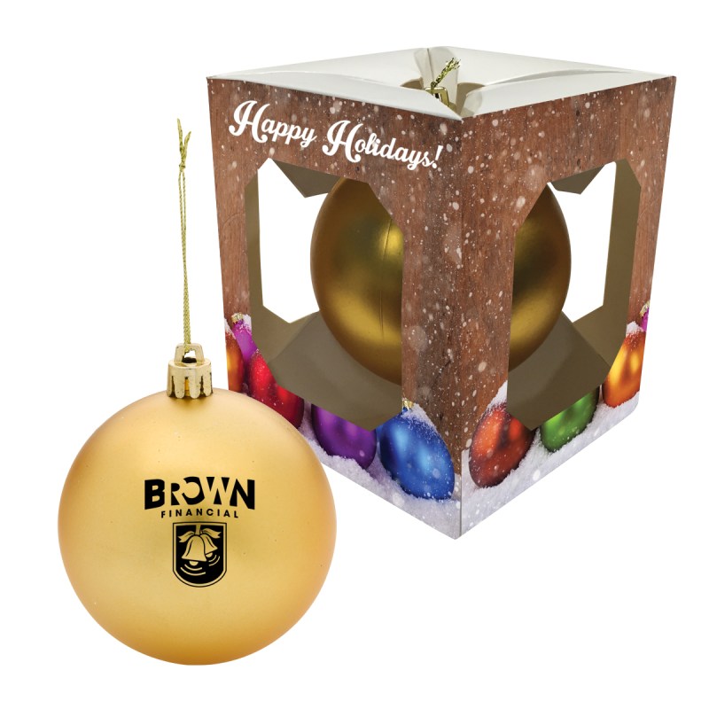 Round Ornament With Custom Window Box 1 Round Ornament With Custom Window Box 1