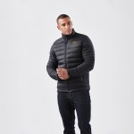 Stormtech Basecamp Men's Thermal Jacket - PFJ4 BLACK Lifestyle Embroidery Stormtech Basecamp Men's Thermal Jacket - PFJ4 BLACK Lifestyle Embroidery