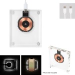 15w Acrylic Light Up Wireless Charger 2 15w Acrylic Light Up Wireless Charger 2