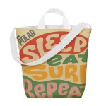 Sublime Series Rpet Satchel Tote Bag - 30172 WHTWHT Sublimation Sublime Series Rpet Satchel Tote Bag - 30172 WHTWHT Sublimation
